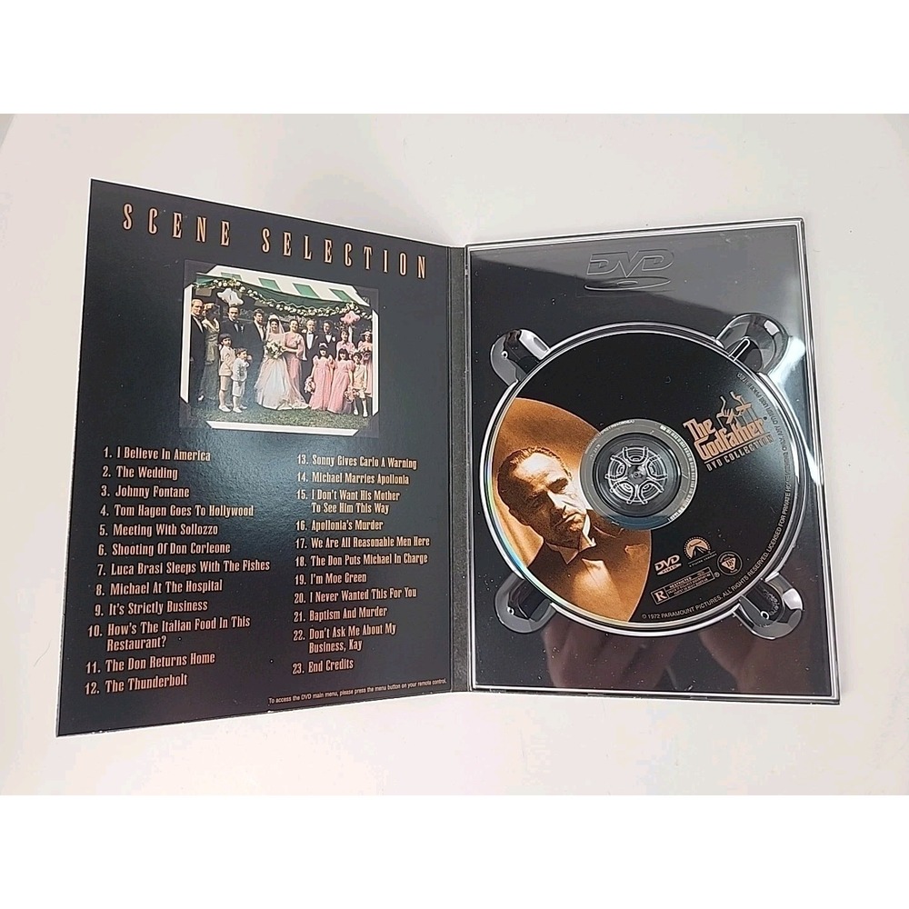 The Godfather Collection 5-Disc DVD Set Part I II III Box Set - Picture 6 of 9